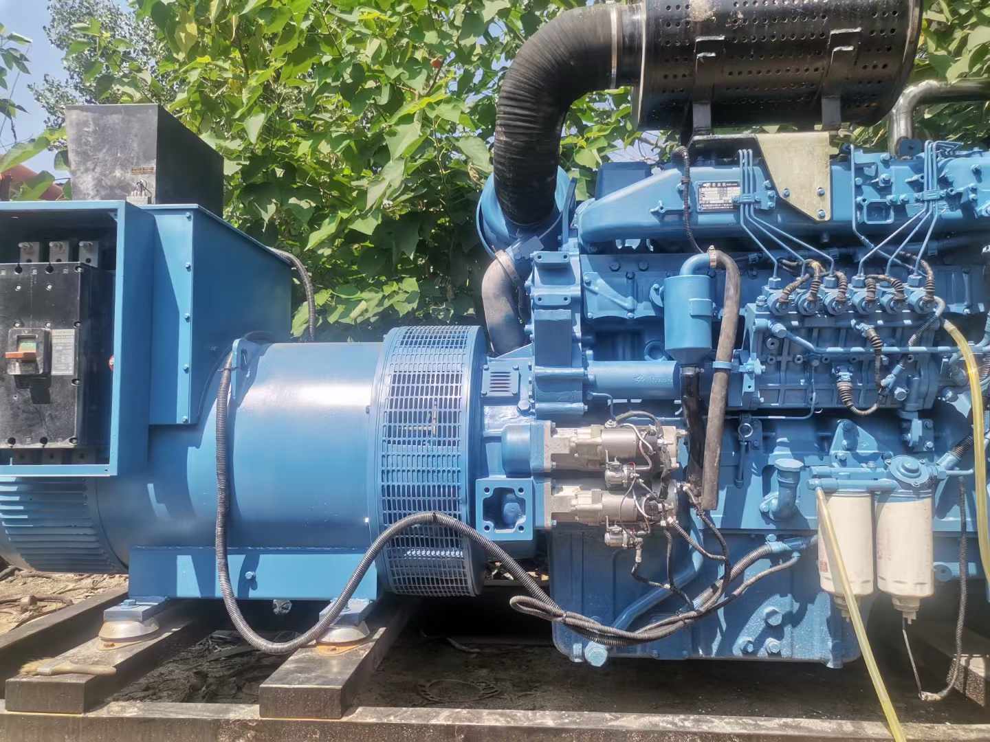 山城详细说明降低 800kW 柴油发电机输出电流波动的方法